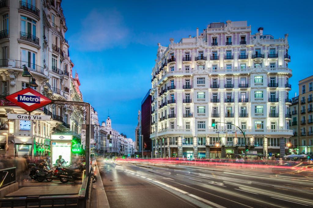 NH Collection Madrid Gran Vía Hotel Exterior foto